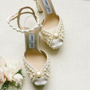 Jimmy Choo Sacaria Platform 120 Heels EU 37.5 | Worn Once | With Box
